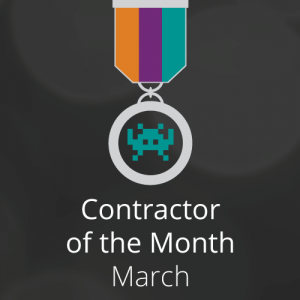 Congratulations to our Contractor of the Month for March: Phil Kirk