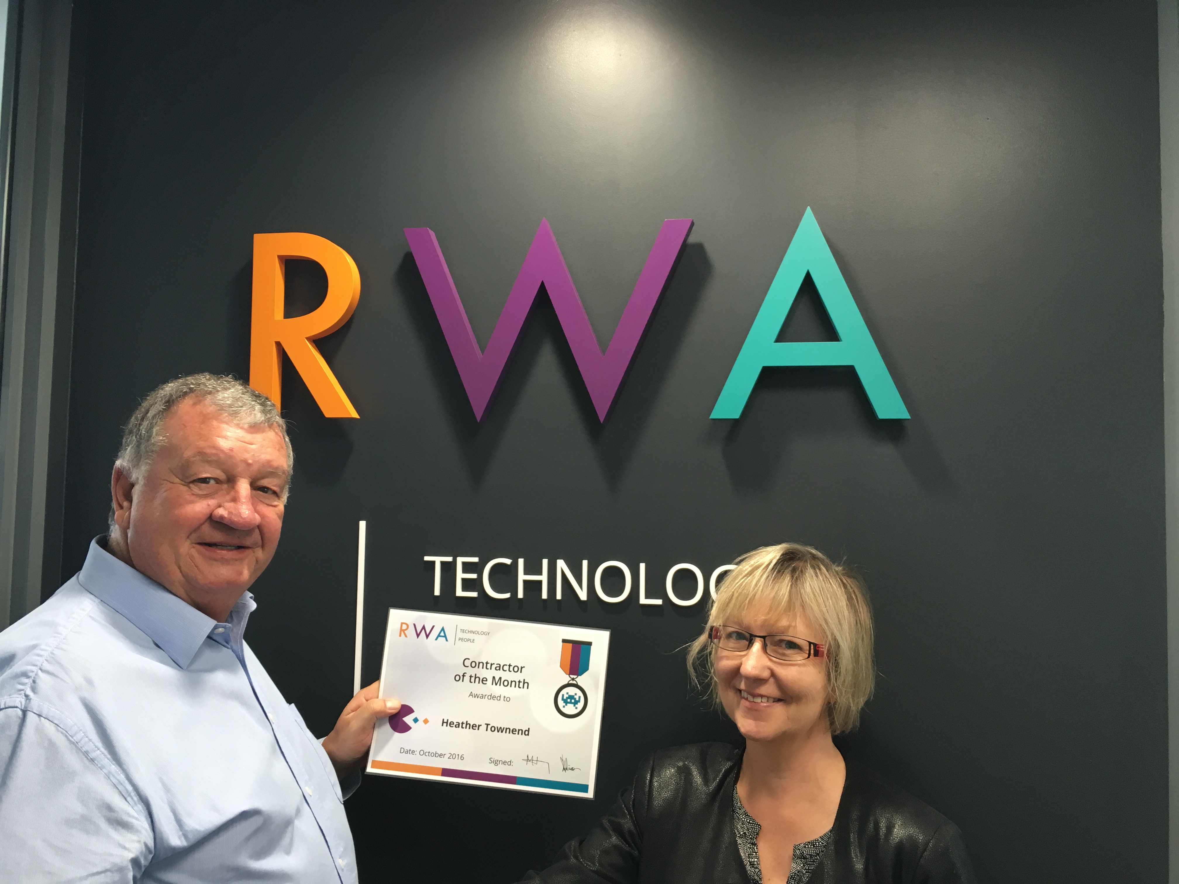 RWA Contractor of the Month - OCtober | RWA People